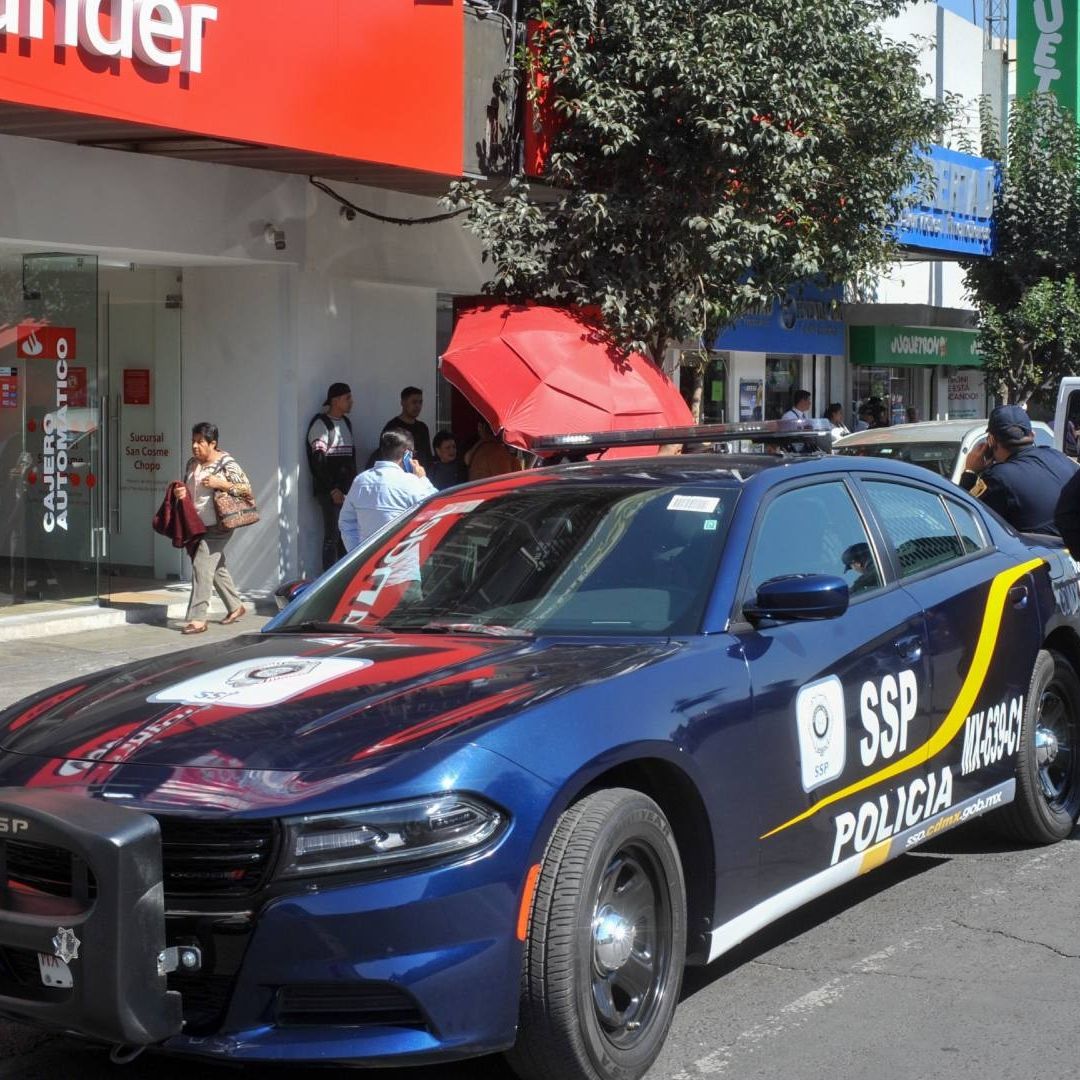 La policía busca proteger a los ciudadanos que reciben sus aguinaldos, en bancos y cajeros de la CDMX