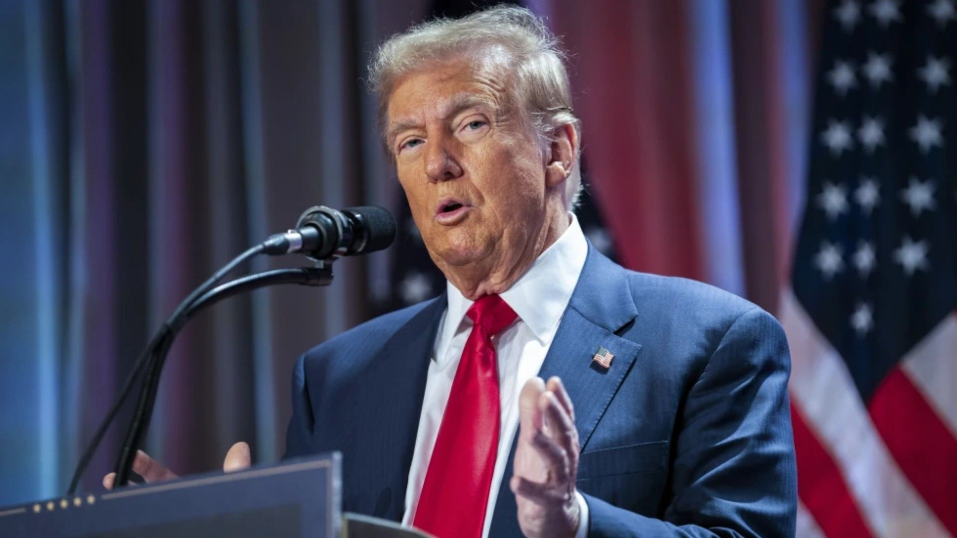 El presiente electo de Estados Unidos, Donald Trump