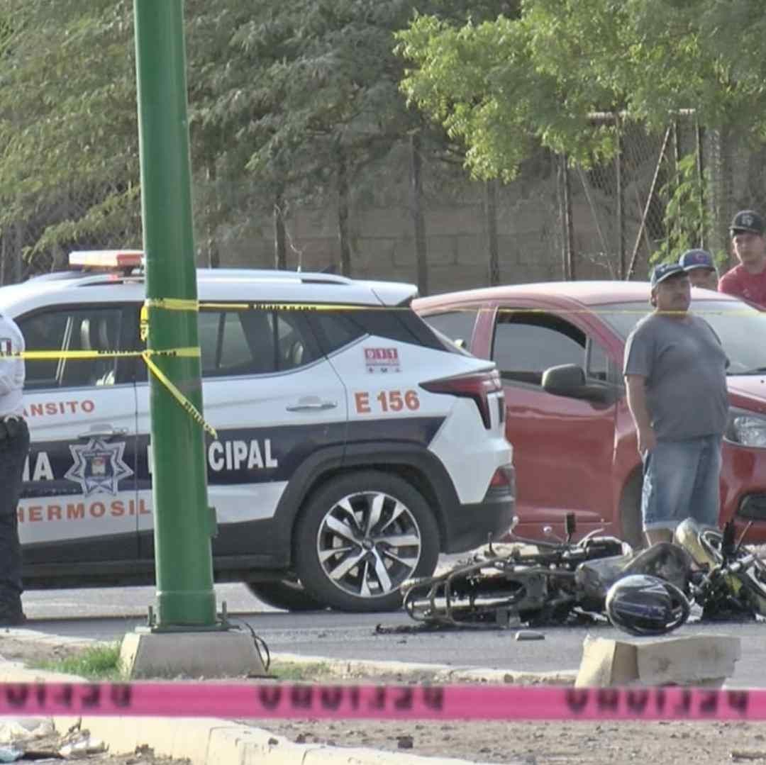 Matan a Balazos a Hombre A Bordo de su Moto en Hermosillo