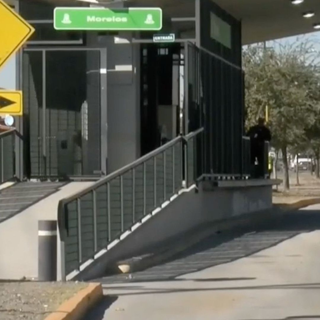 Parada del transporte BRT