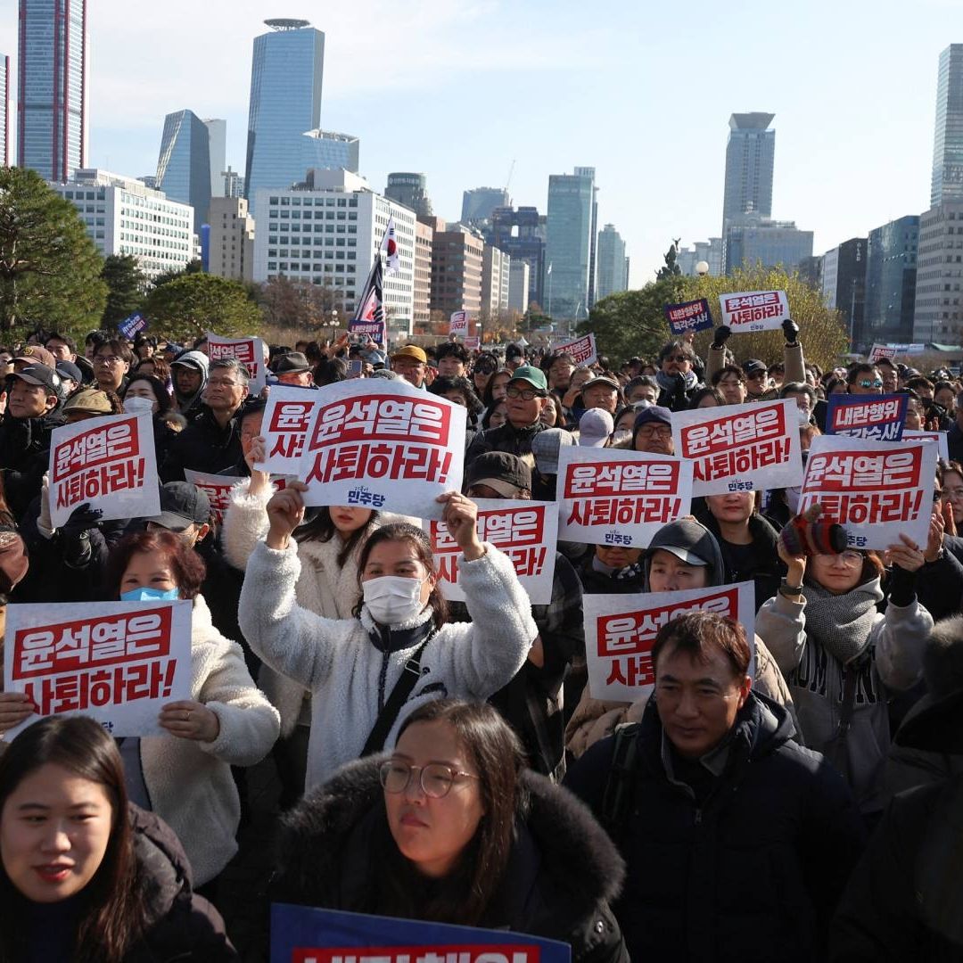 Ley Marcial en Corea del Sur Solo Duró 6 Horas; Ahora Piden la Renuncia del Presidente
