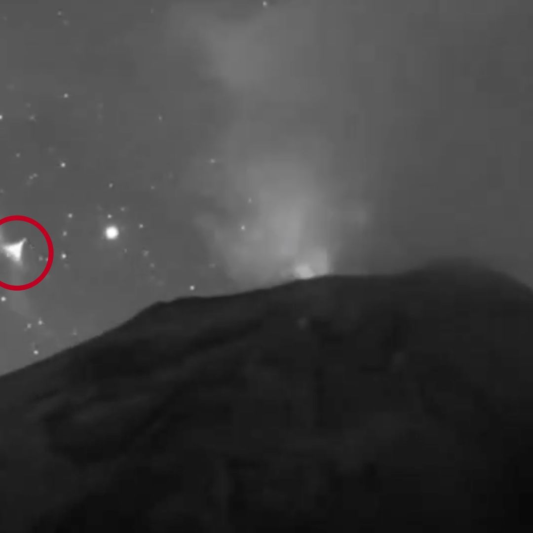 ¿Captan un ovni en el Popocatépetl? Aquí el video y la explicación