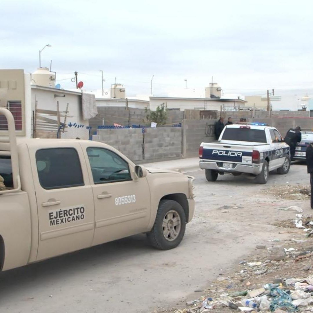 Autoridades municipales, el Ejército, Guardia Nacional y peritos de la Fiscalía
