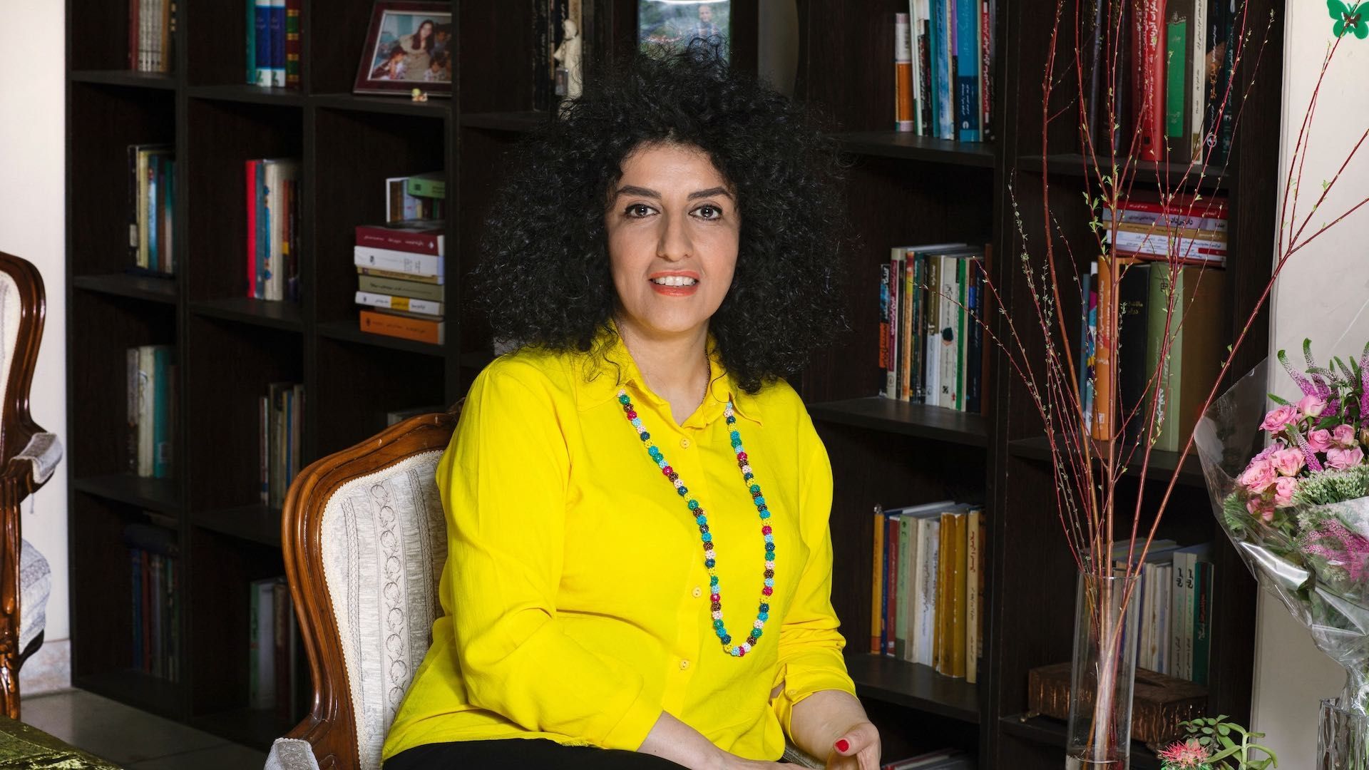 Narges Mohammadi, activista iraní Premio Nobel de la Paz