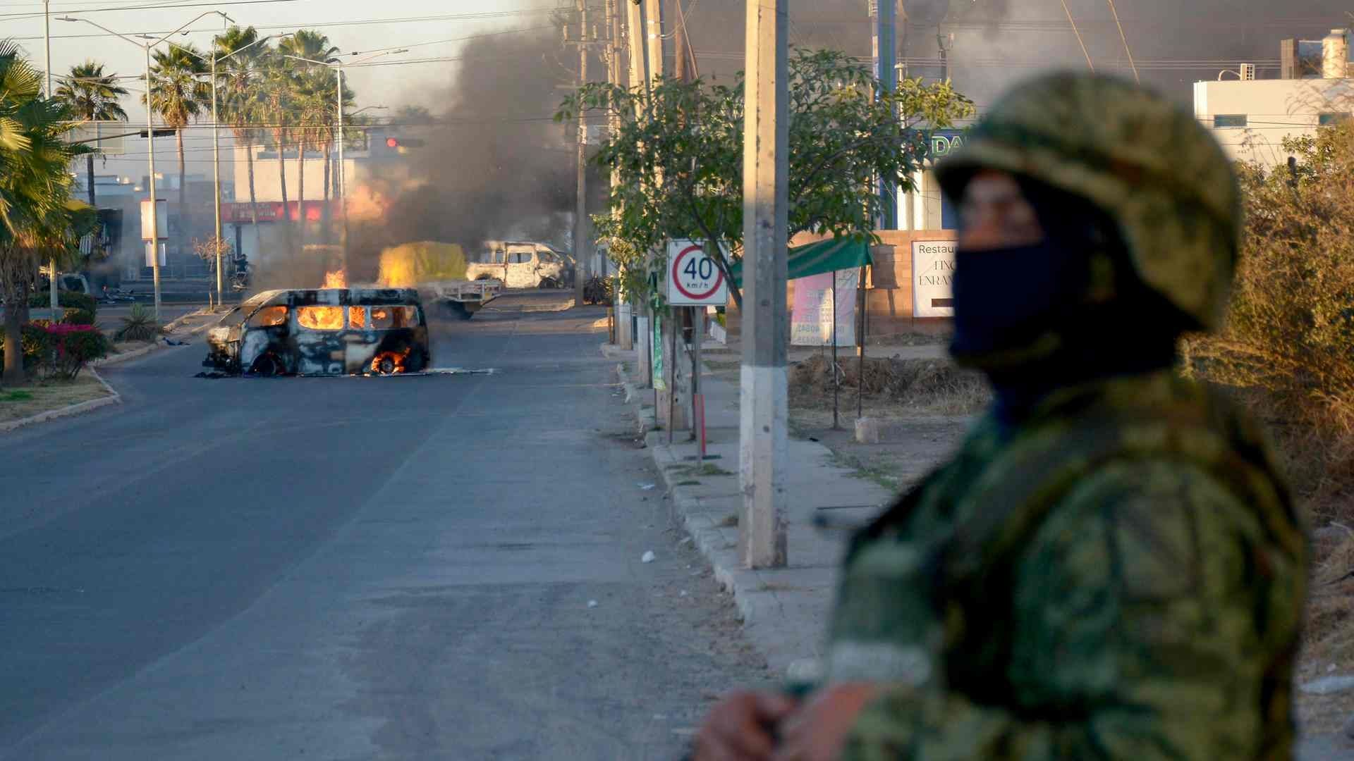 Violencia en Culiacán, Sinalos, tras detención de Ovidio Guzmán