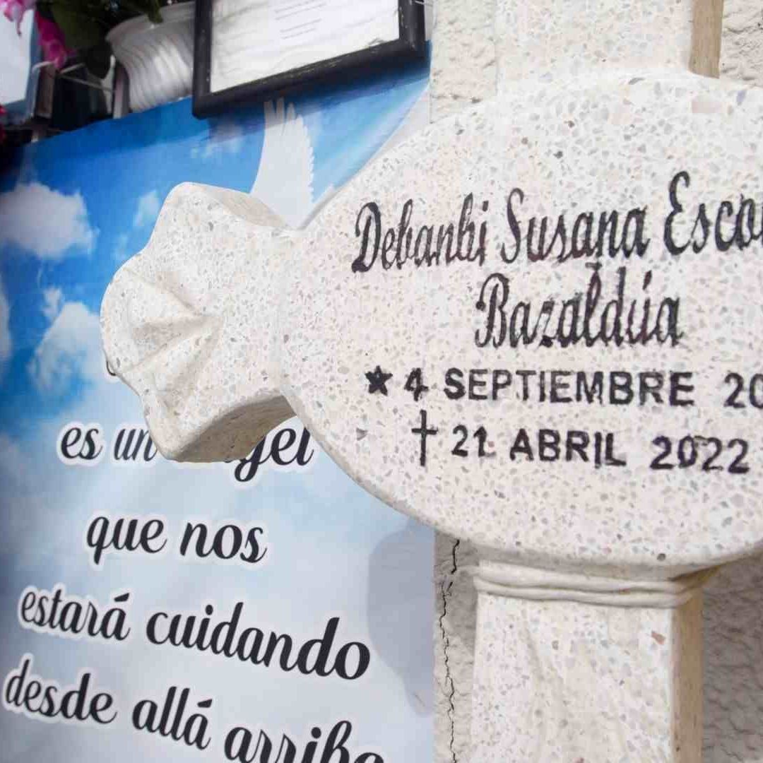 Memorial a Debanhi Escobar en motel de Nuevo León