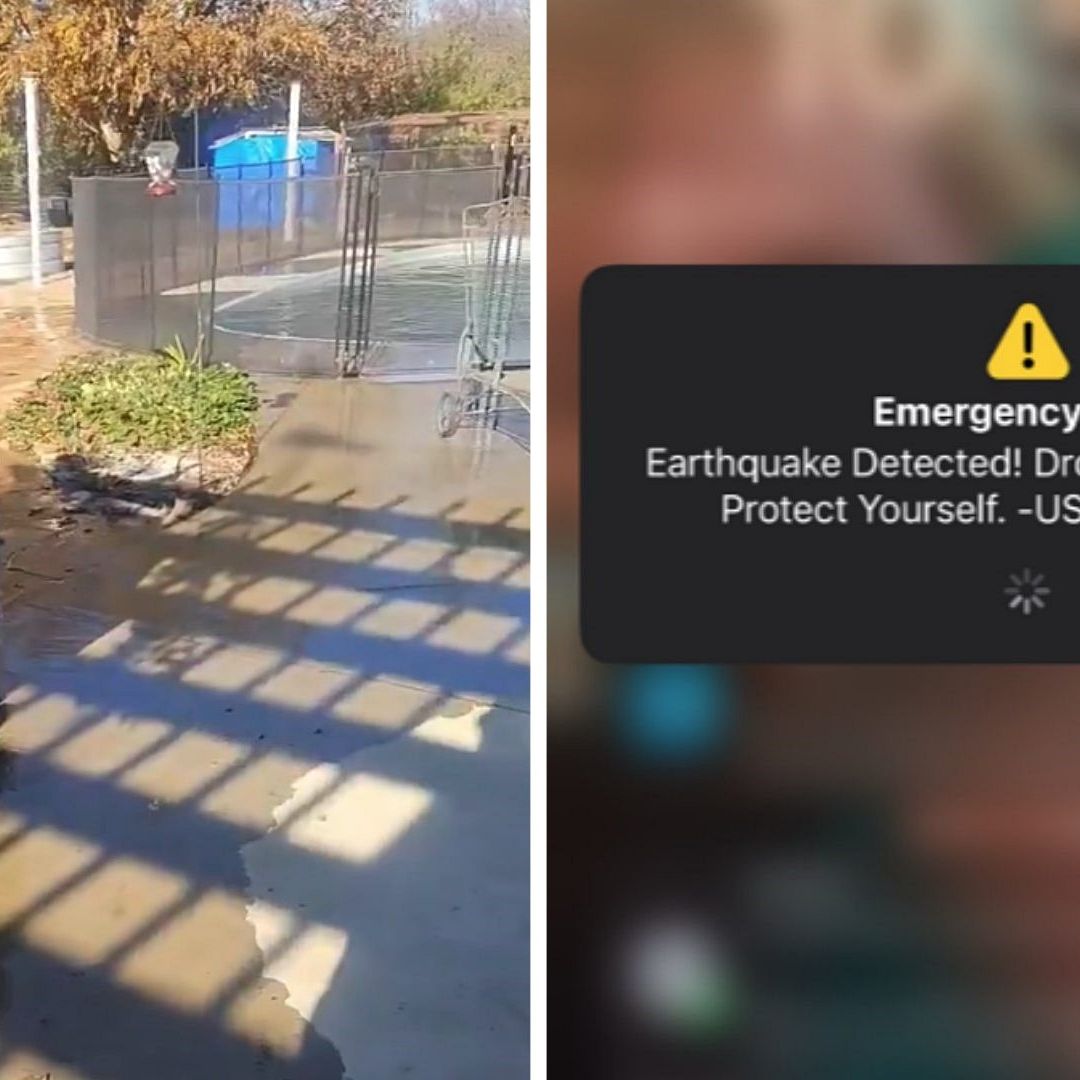 Videos Terremoto California. Momento Exacto Sismo Costa Estados Unidos Hoy