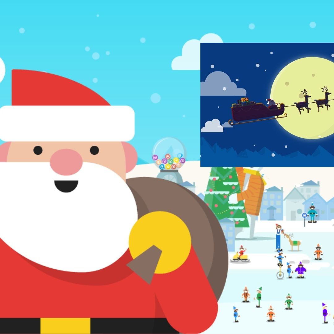 Dónde está Santa Claus 2024 en vivo: sigue la Trayectoria con Google Tracker y NORAD