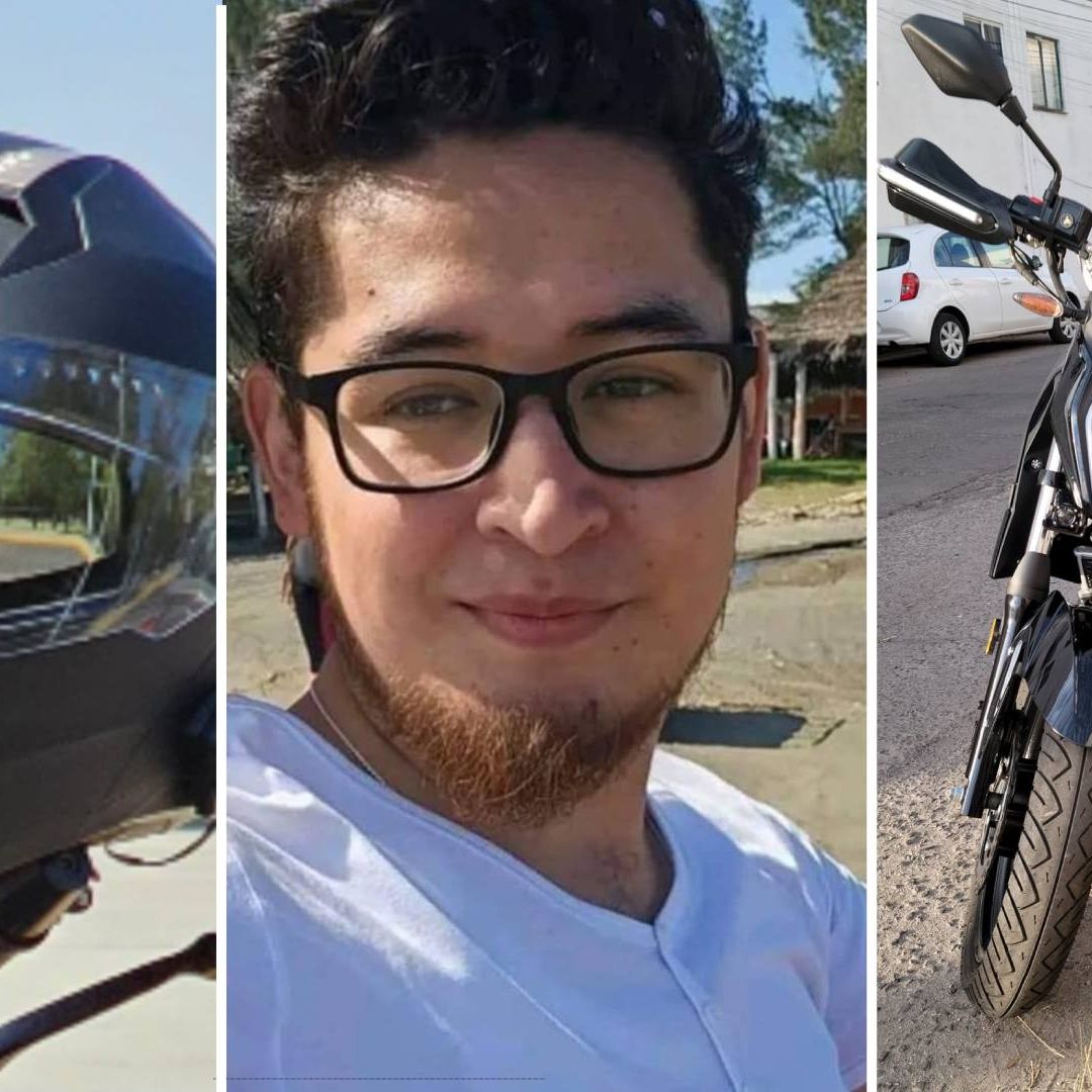 Localizan Celular con Fotos de Moto y Casco de Raúl López Escobedo Desaparecido en Amozoc