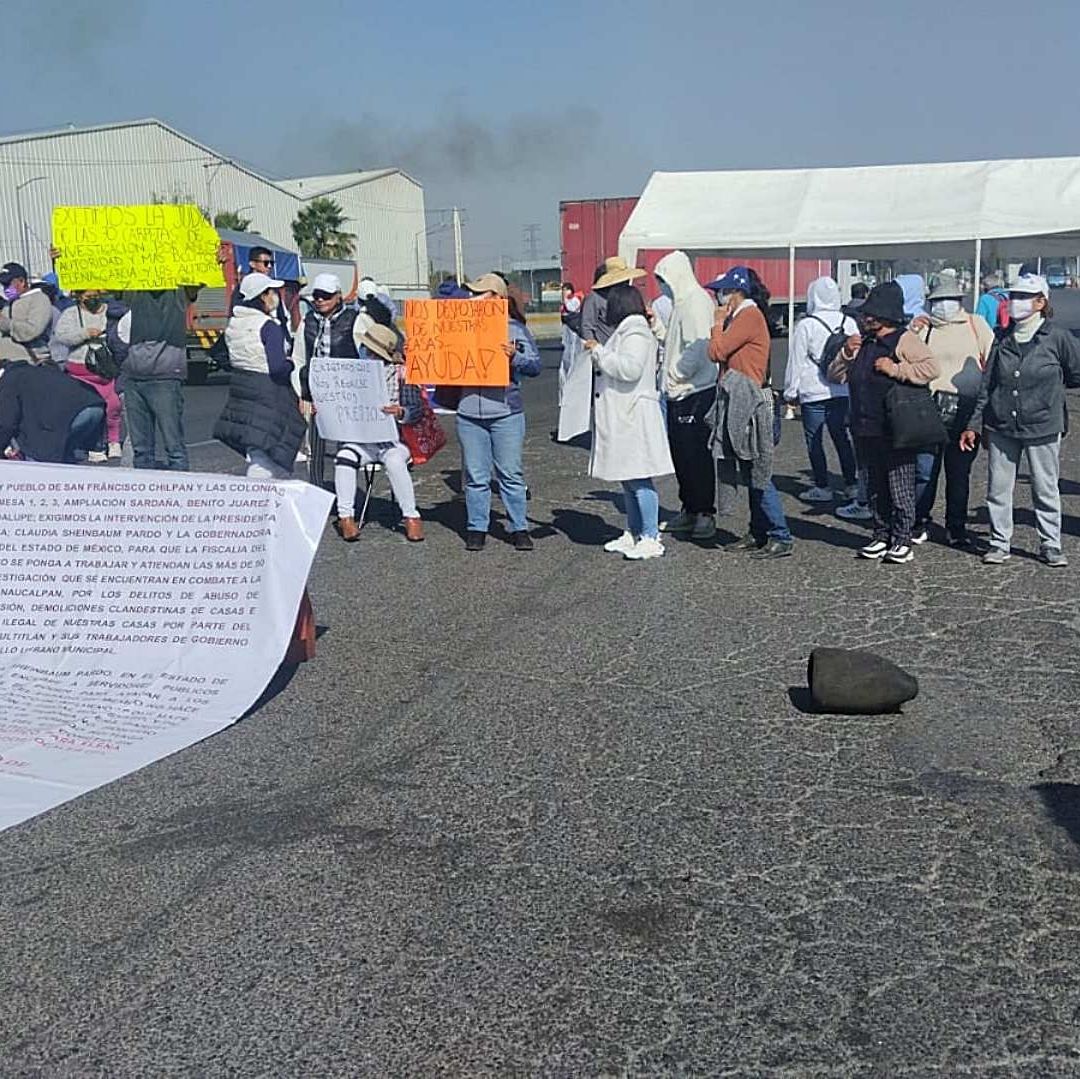 Bloqueo en Caseta de Tepotzotlán: Protesta Colapsa la Autopista México-Querétaro