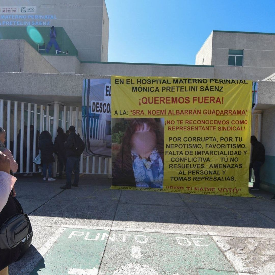 En El Hospital Materno 'Mónica Pretelini Saenz', ubicado en Toluca, es uno de los nosocomios en los que se detectó el brote bacteriano