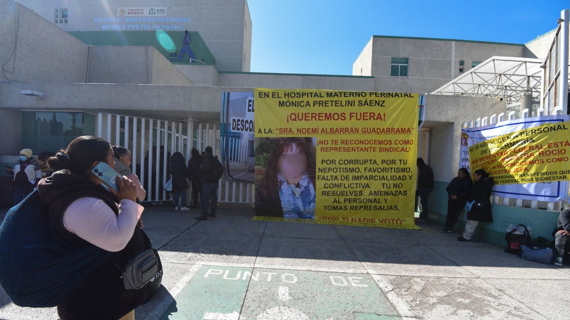 En El Hospital Materno 'Mónica Pretelini Saenz', ubicado en Toluca, es uno de los nosocomios en los que se detectó el brote bacteriano