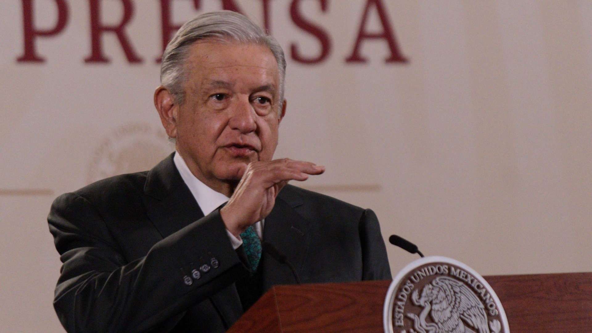 Presidente López Obrador envió condolencias