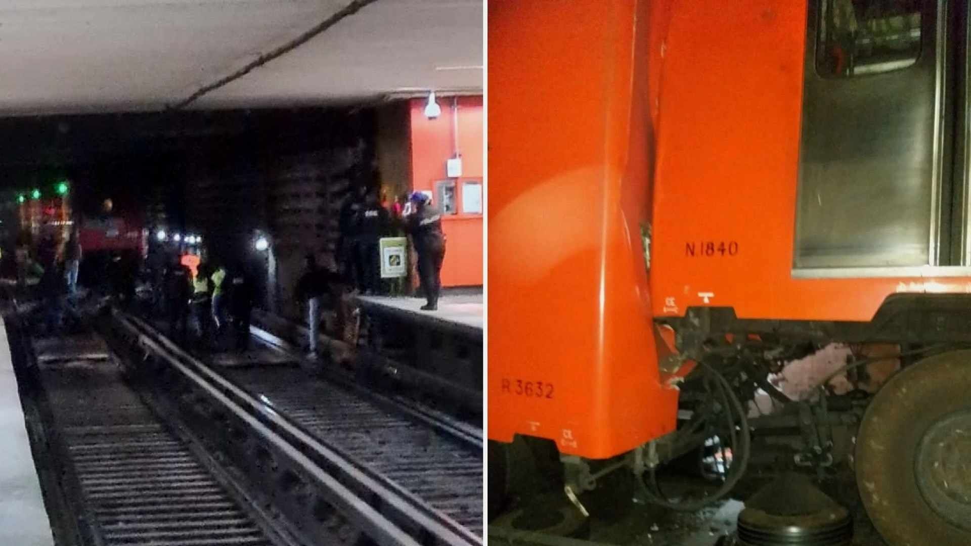 Choque de trenes de la Línea 3 del Metro