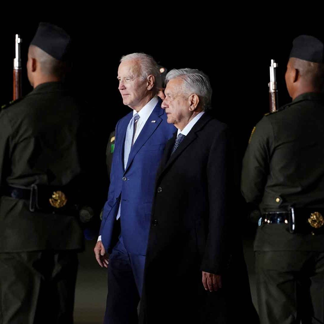 Cumbre México-EUA: Biden aterriza en el AIFA y es recibido por AMLO