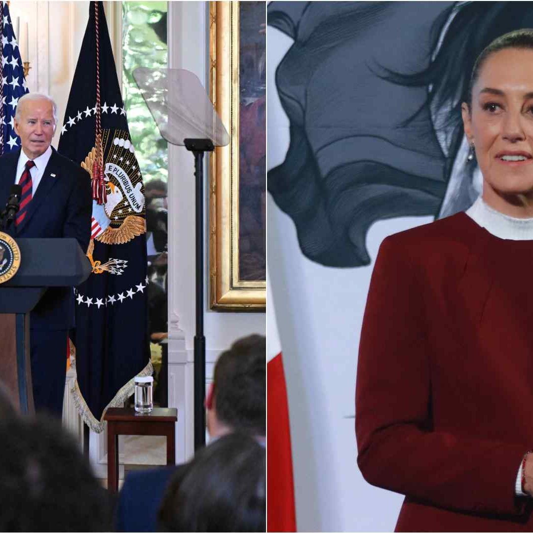 Presidentes de EUA y México