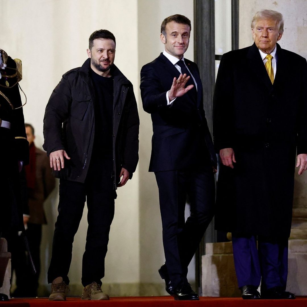 Reunión de Trump con Zelenski en Francia