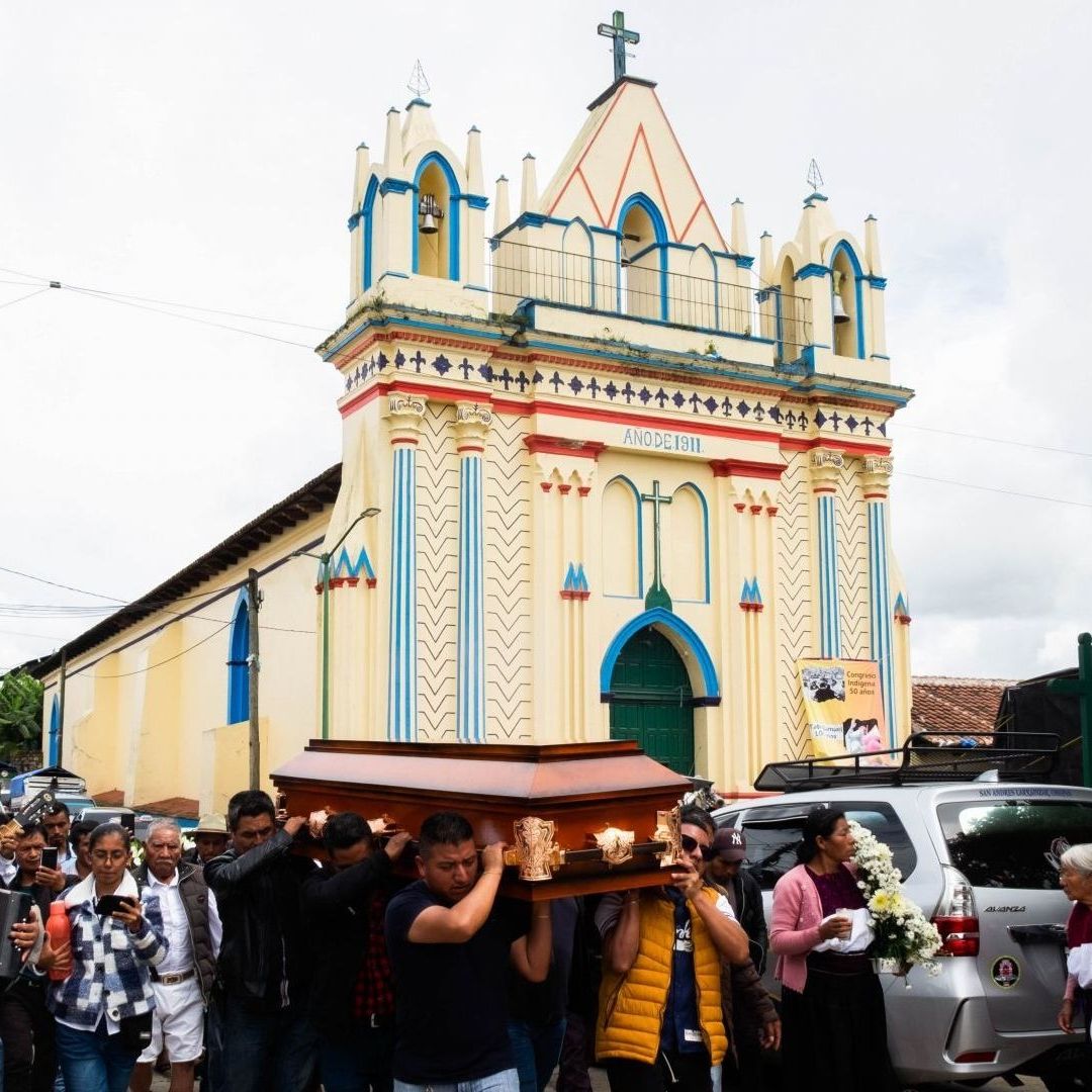 El padre Marcelo fue asesinado en octubre pasado en San Cristóbal de las Casas