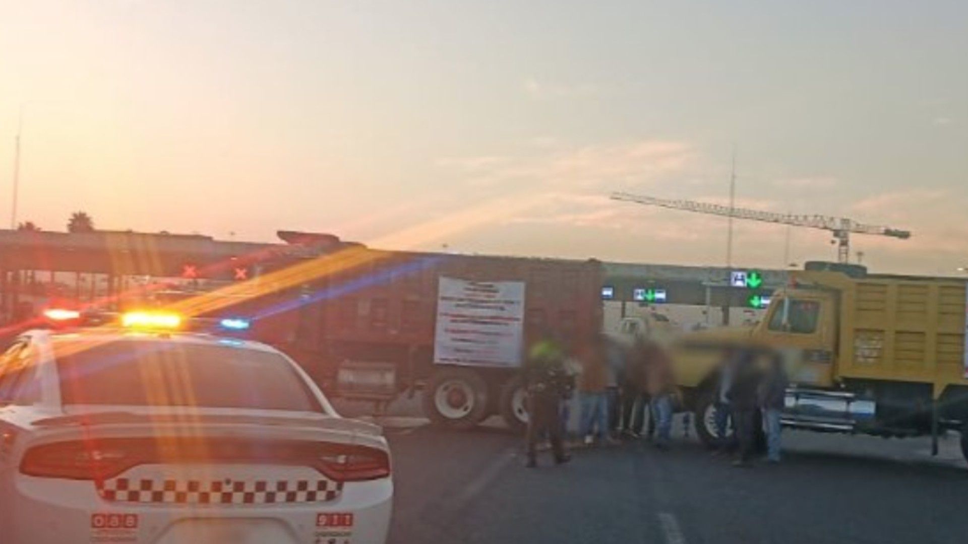Bloqueo en la México-Querétaro