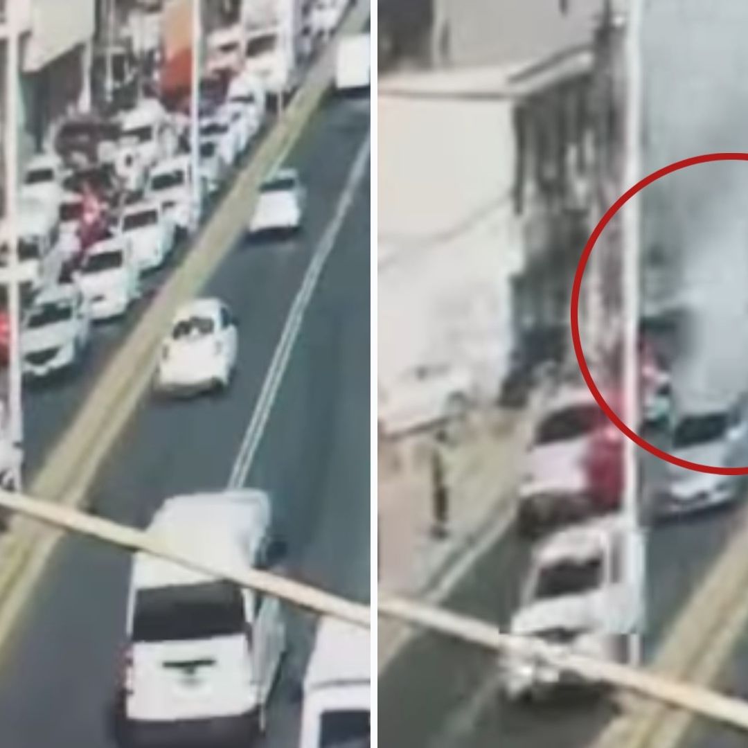 ¡Terrible Accidente! Explota Pirotecnia en Camioneta con Peregrinos que Iban a La Villa | Video