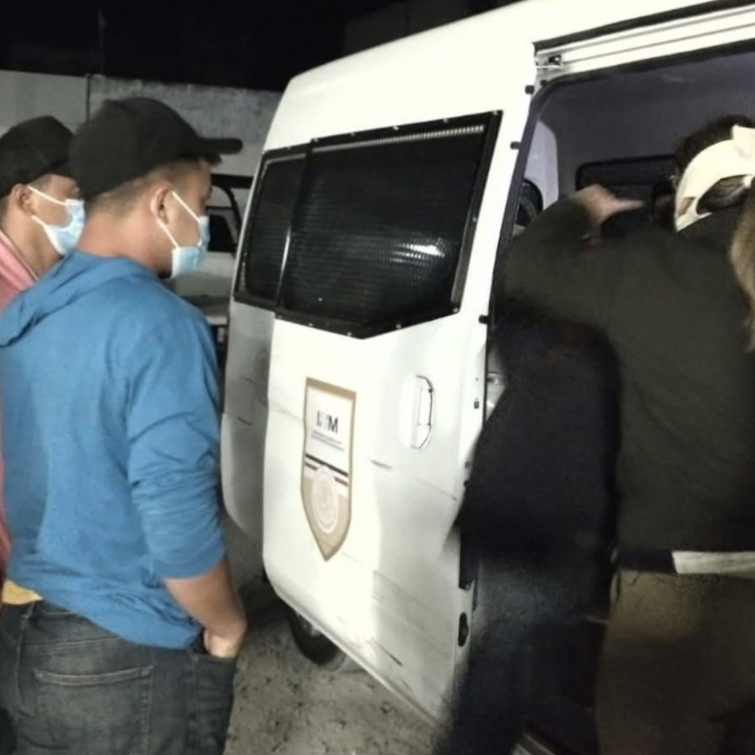 Detienen a Emilio en Acajete, Puebla, por tráfico de personas. Foto: Franco Arteaga | N+