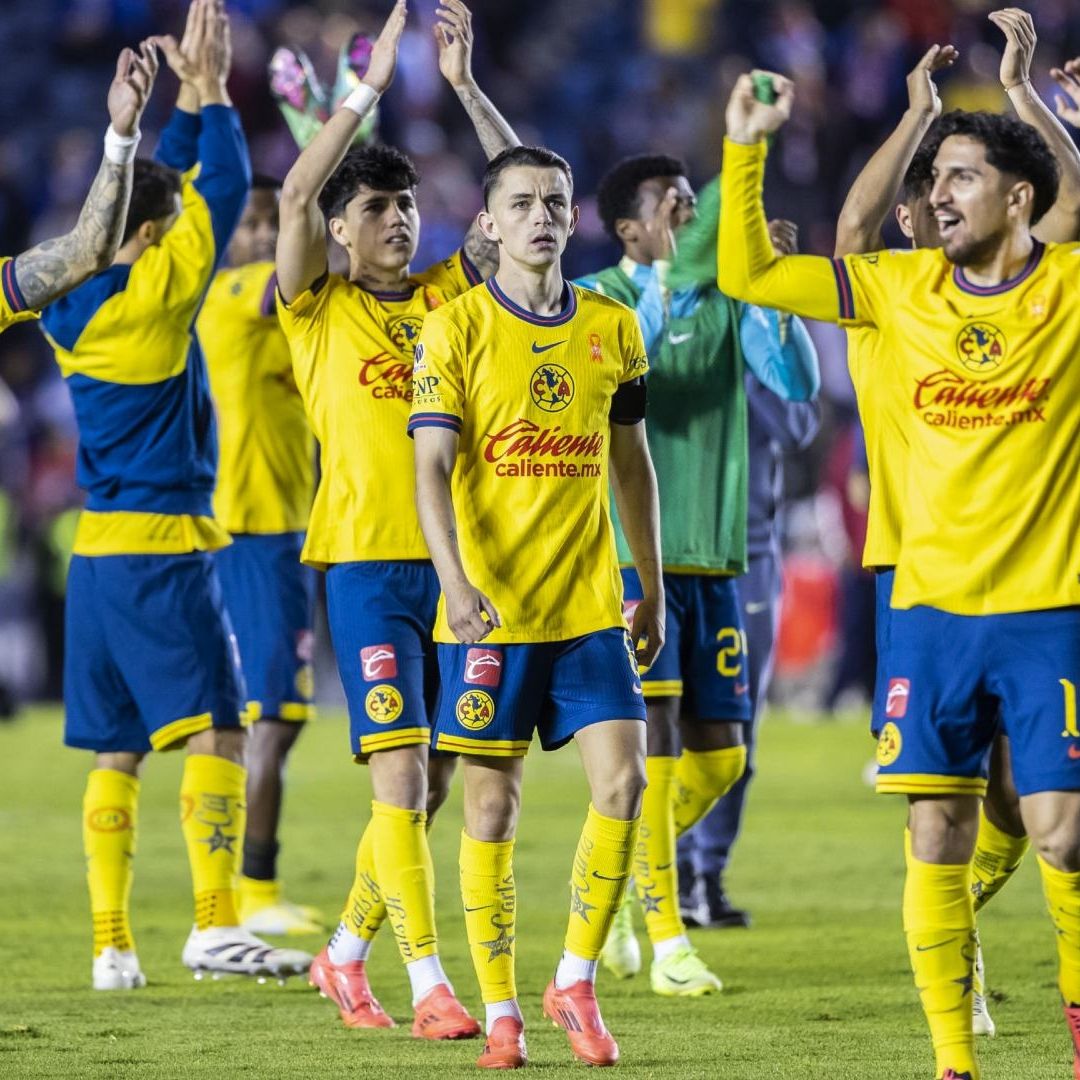 América celebra triunfo ante Cruz Azul en partido de semifinal