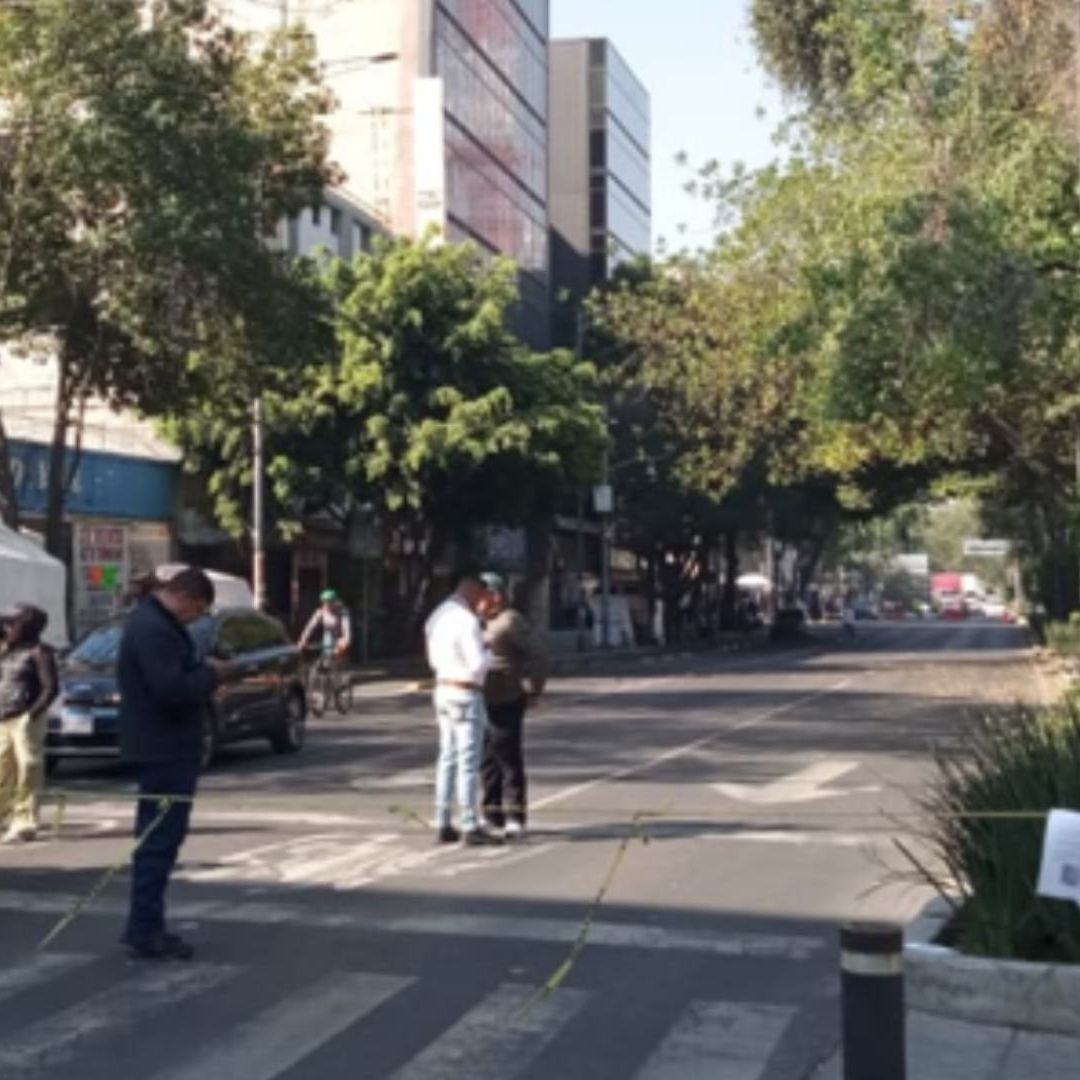 Bloqueo en Avenida Doctor Río de la Loza
