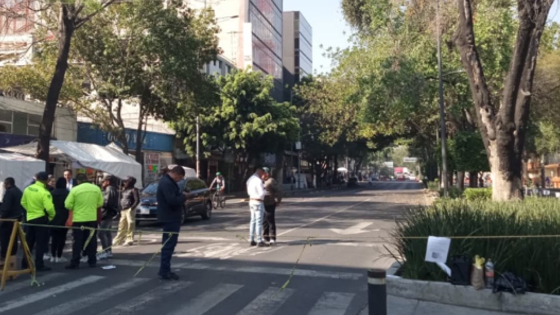 Bloqueo en Avenida Doctor Río de la Loza