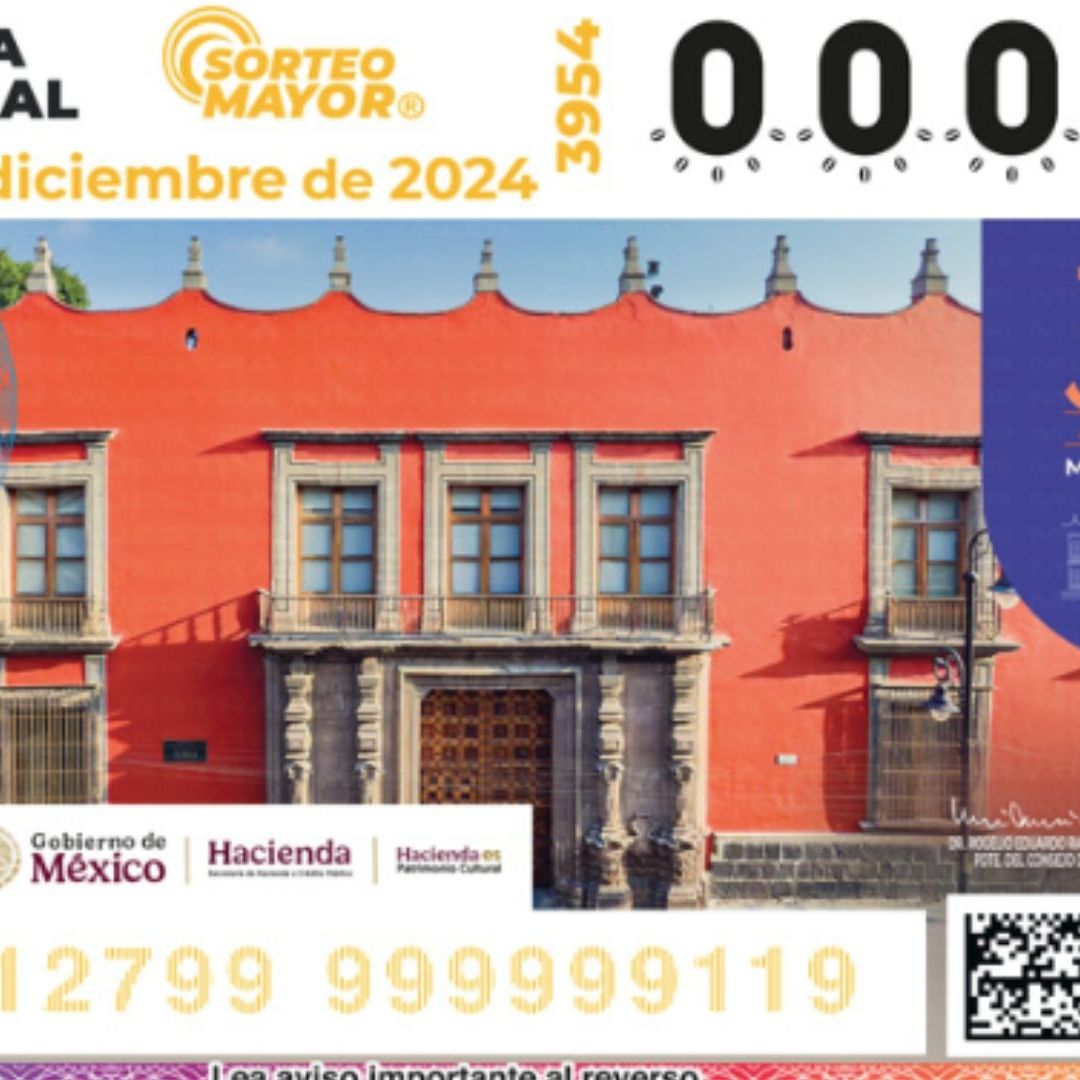 'Cachito' del sorteo de la Lotería Nacional 3954, del 10 de Diciembre de 2024