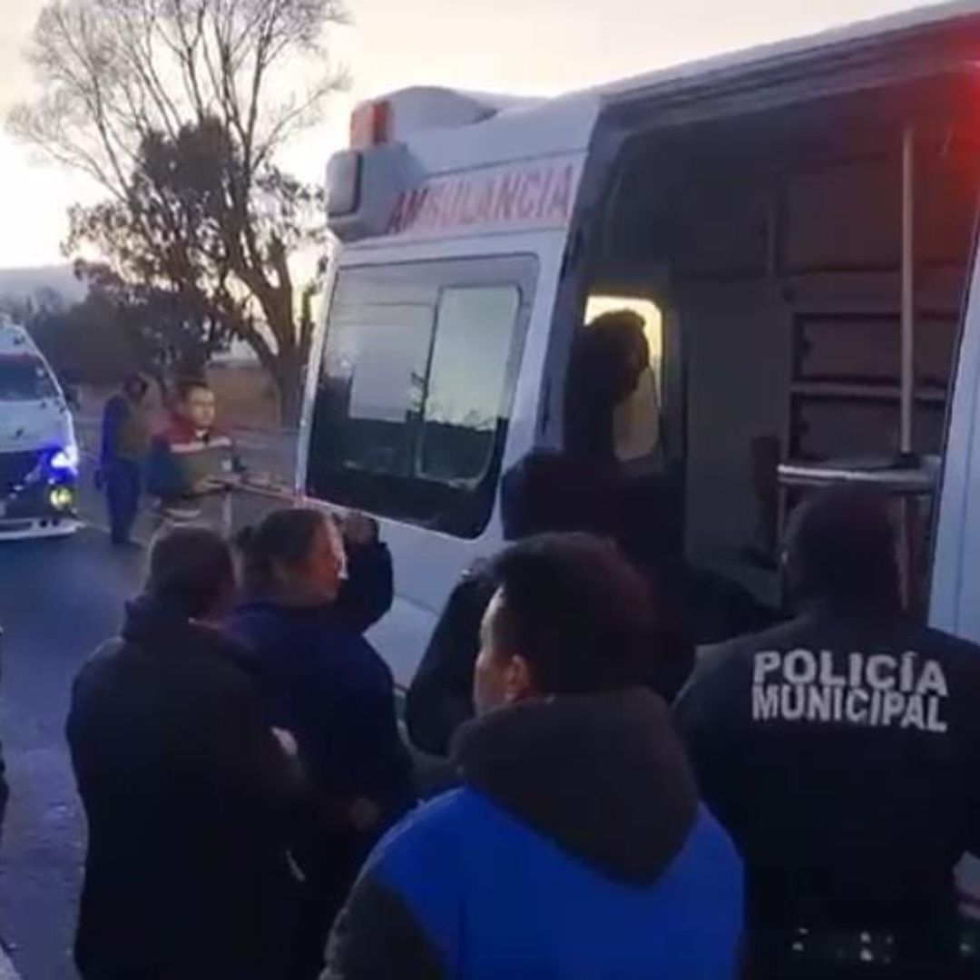 Tres Peregrinos Atropellados en Autopista Tlaxcala- San Martín Texmelucan