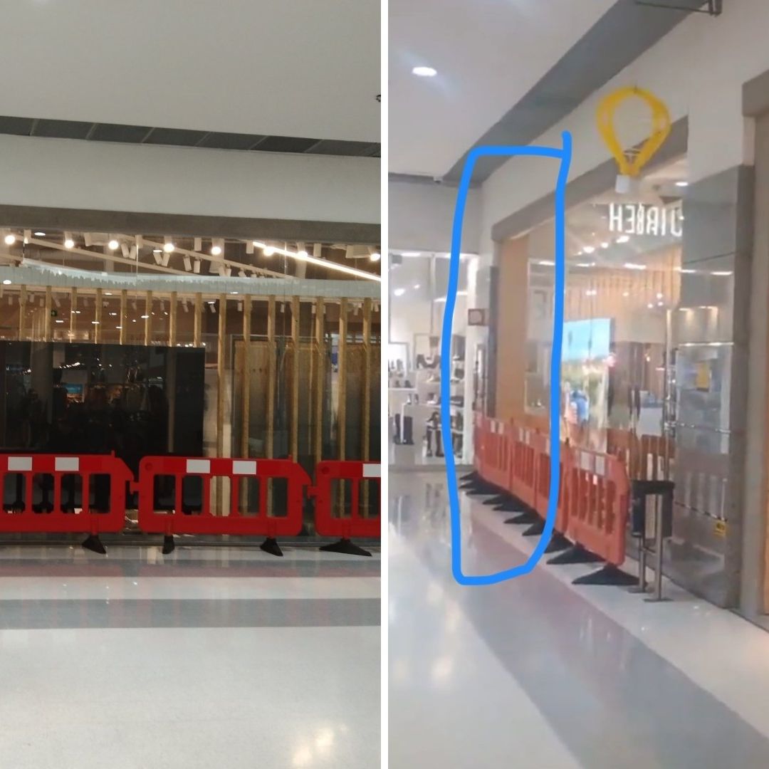 Niña de 5 Años Muere al Caerle un Vidrio de Local de Centro Comercial