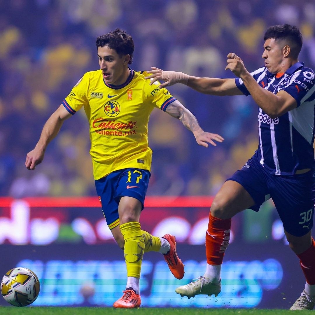 América y Monterrey jugaron la final de ida en el Estadio Cuahtémoc de Puebla