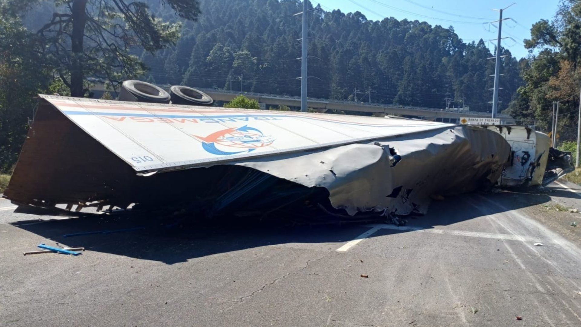 ¿Qué Pasó en la Carretera México-Toluca? Video de Accidente a la Altura de La Escondida