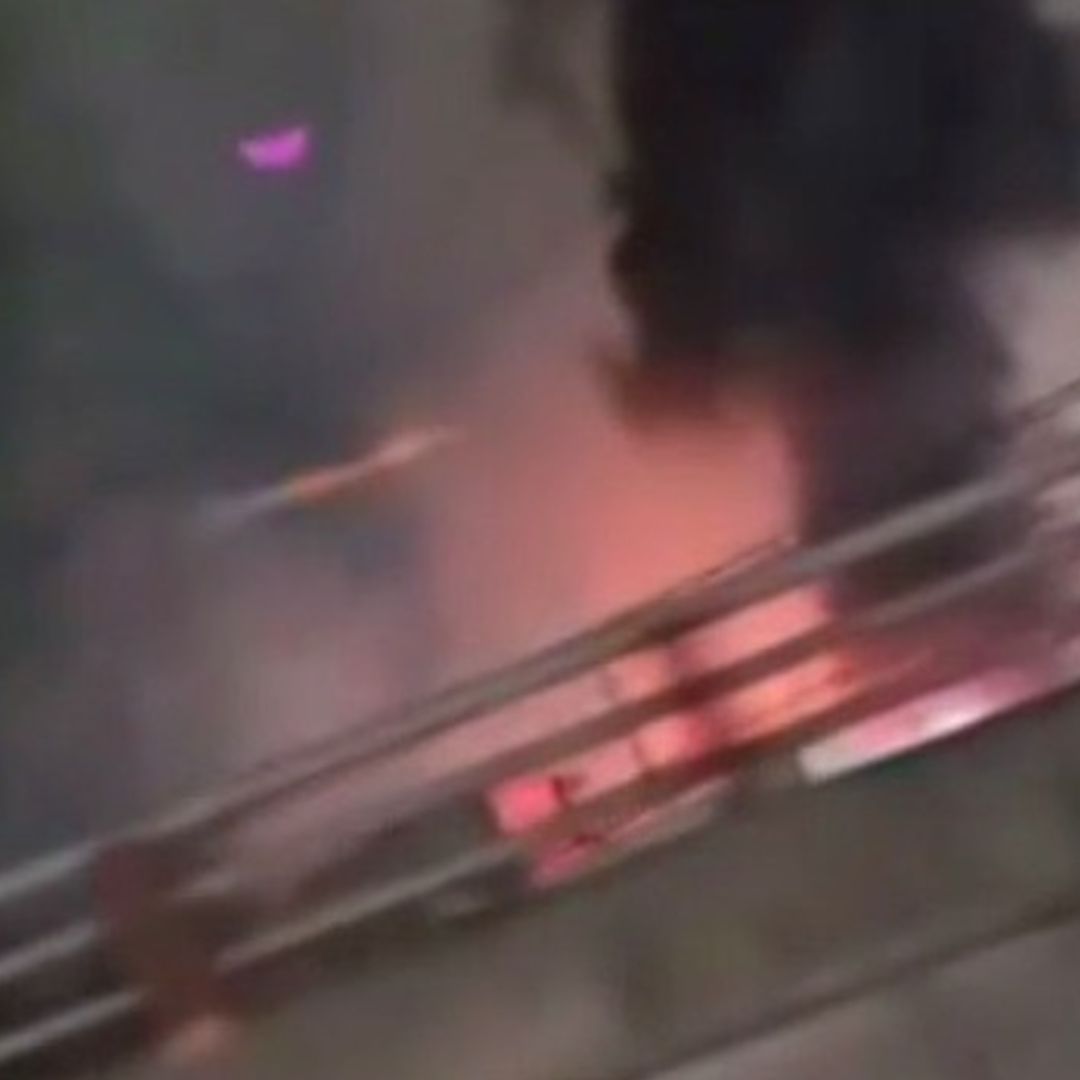Incendio en una fábrica de Tultitlán, Estado de México