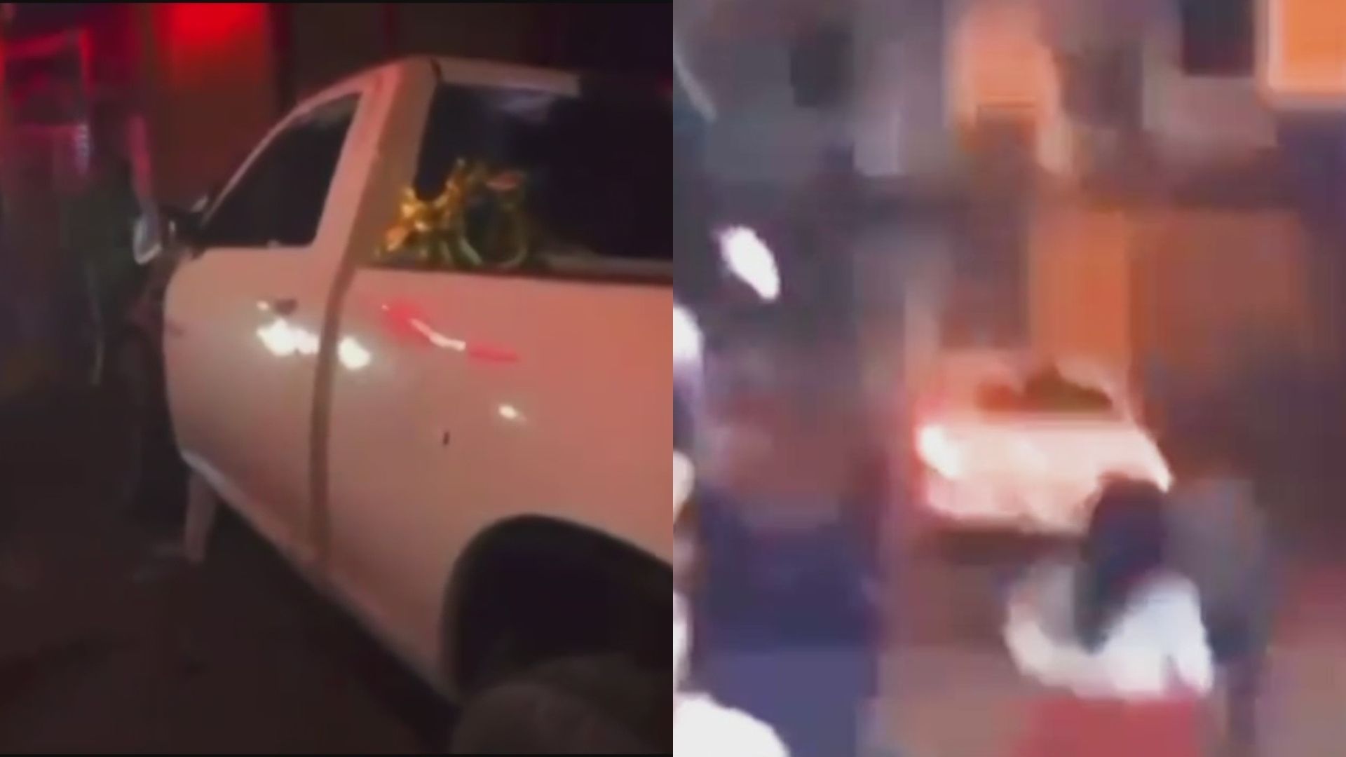 Camioneta Arrolla a Participantes en Desfile Navideño en Michoacán