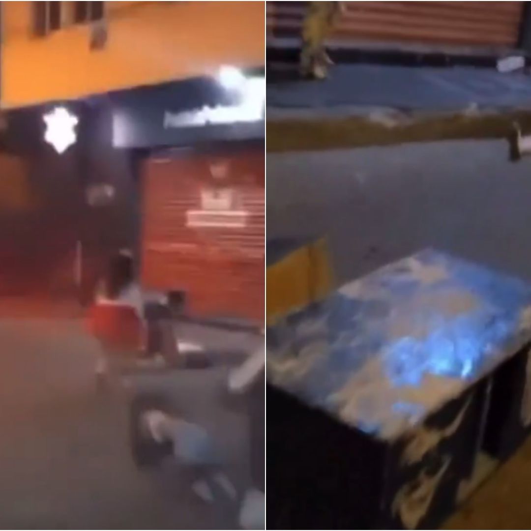 Qué pasó en Los Reyes Michoacán video del accidente donde camioneta atropella caravana