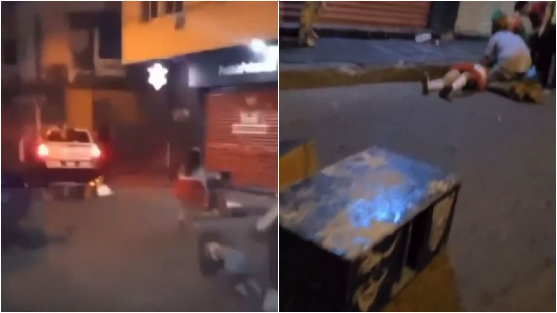 Qué pasó en Los Reyes Michoacán video del accidente donde camioneta atropella caravana