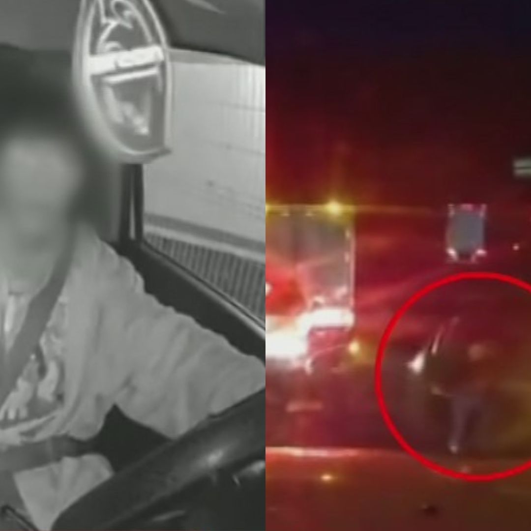 Así Escapó el Conductor de un Tráiler de un Asalto en el Estado de México