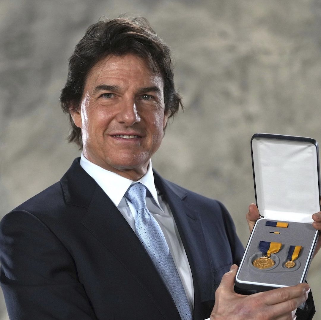 Tom Cruise, condecorado por la Marina de los Estados Unidos