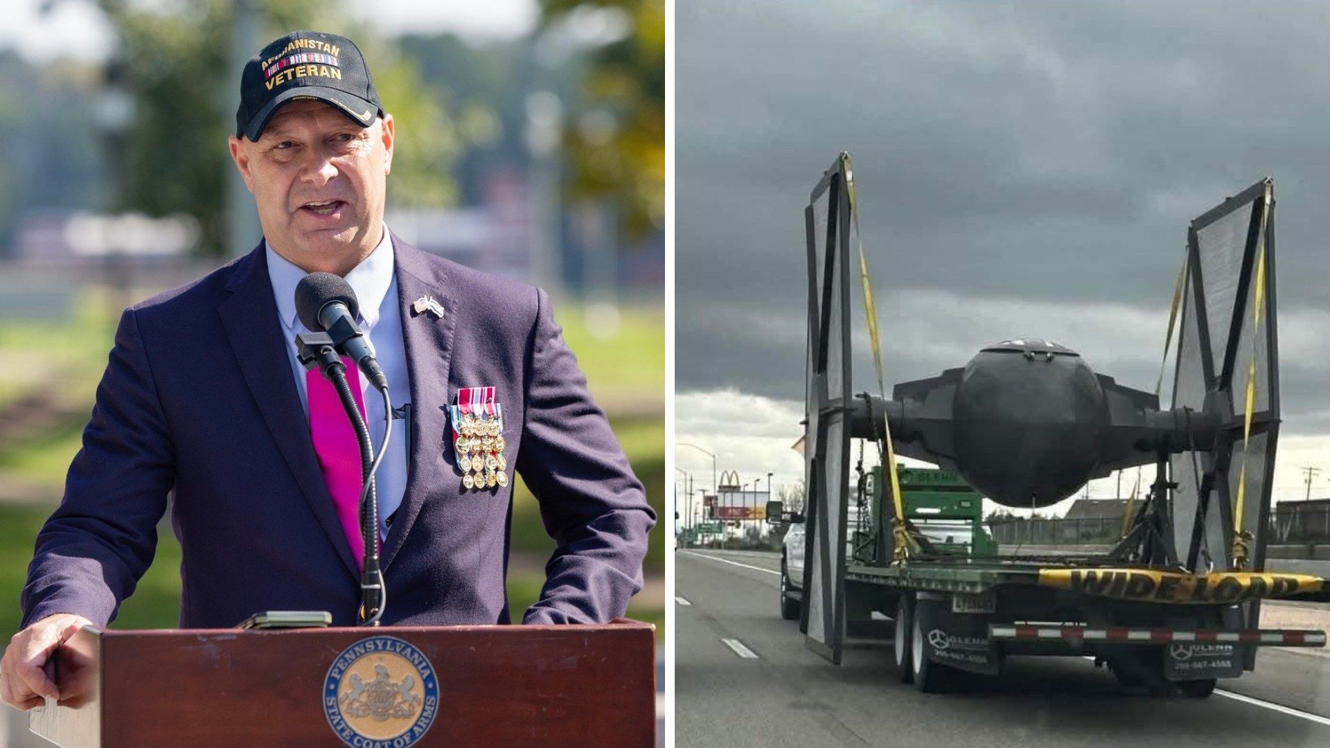 Senador Republicano 'Confunde' Dron con Réplica de Star Wars; Dice que Fue Broma