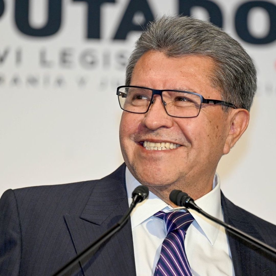 Ricardo Monreal en conferencia de prensa en la Cámara de Diputados