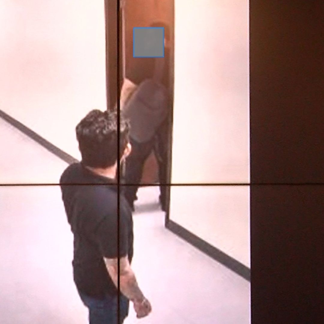 Los sospechosos fueron identificados por medio de videos de seguridad