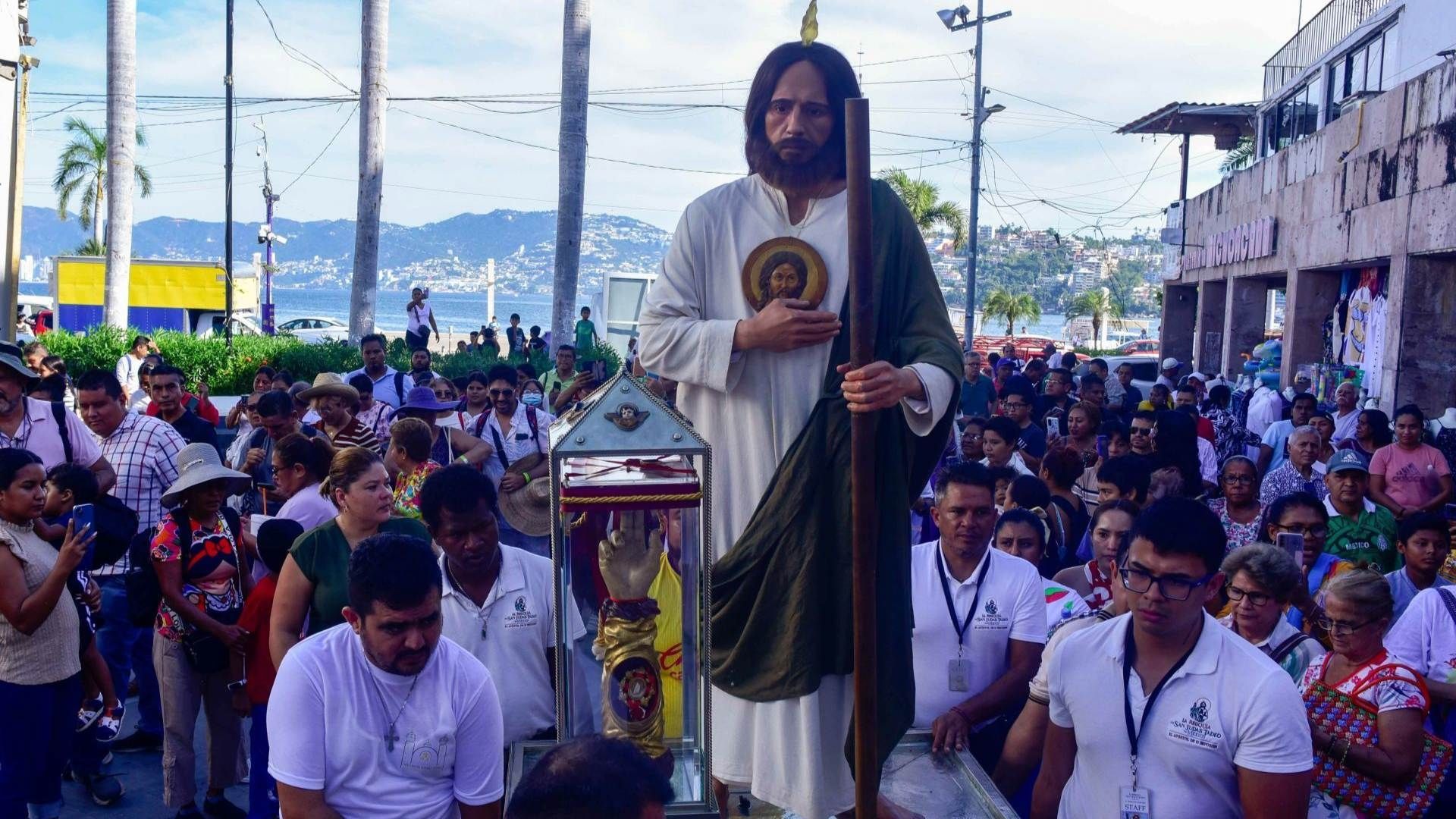 Llegan las Reliquias de San Judas Tadeo a Acapulco, Guerrero