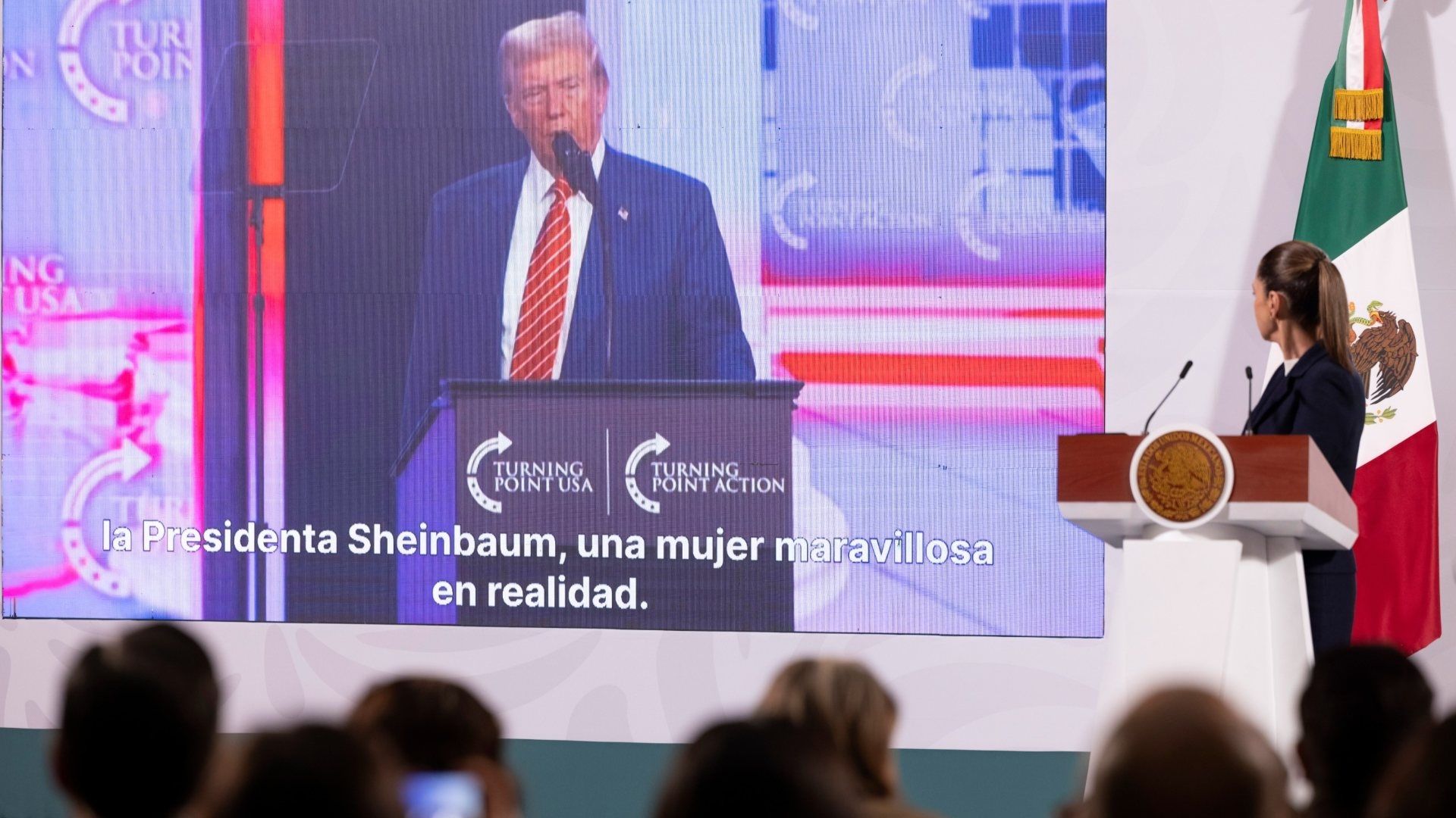 ‘Va a Haber Acuerdo para Todos los Temas’, Responde Sheinbaum a Declaraciones de Trump