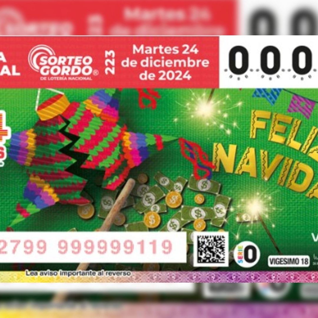 La Lotería Nacional realiza cada año el Sorteo Gordo.