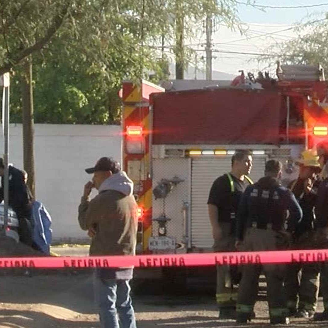 Una Mujer y Un Menor de Edad Resultaron con Quemaduras Tras Incendio en Casa de Hermosillo