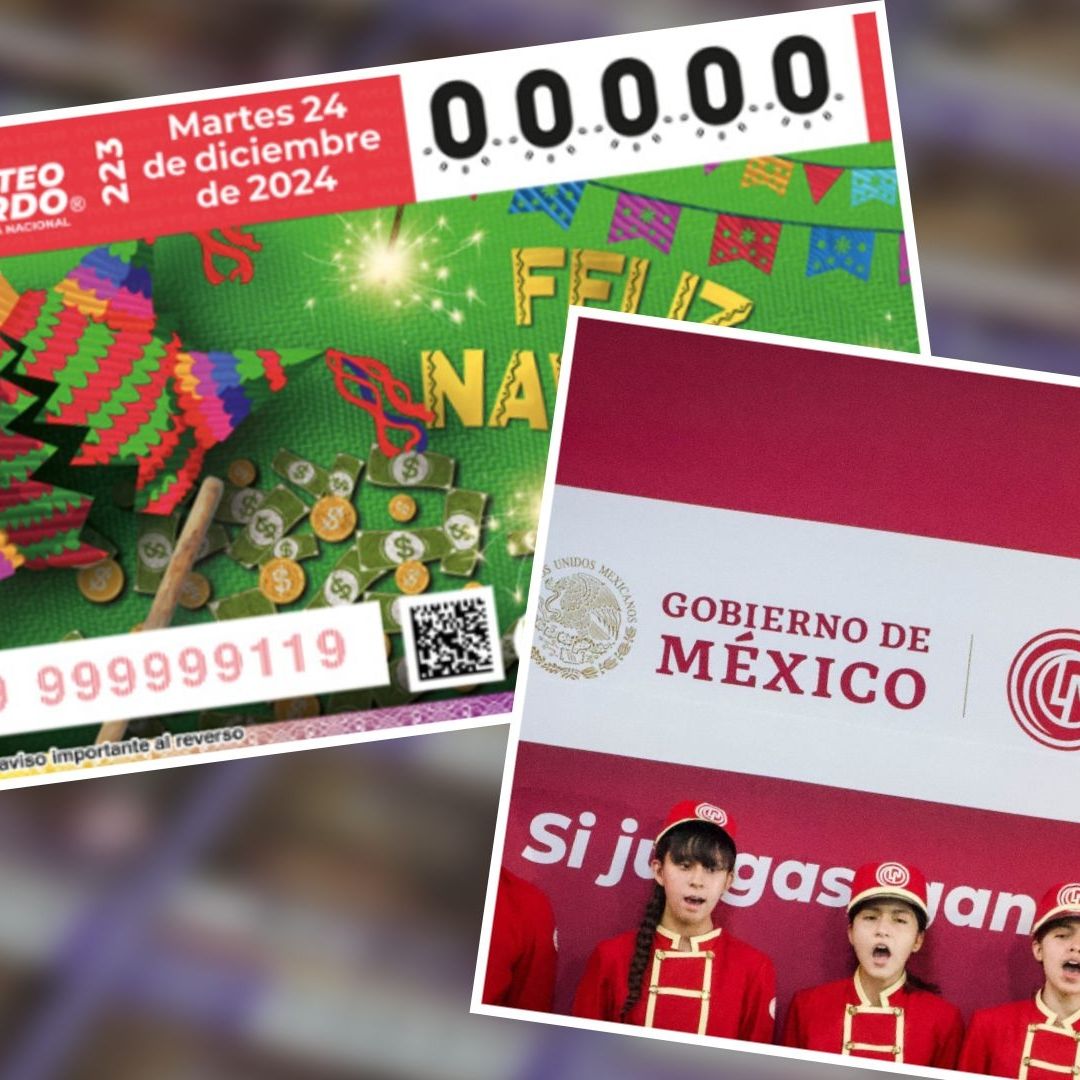 Para el Sorteo Gordo 223, el premio mayor consta de 51 millones de pesos por serie o de 204 millones por cuatro series.