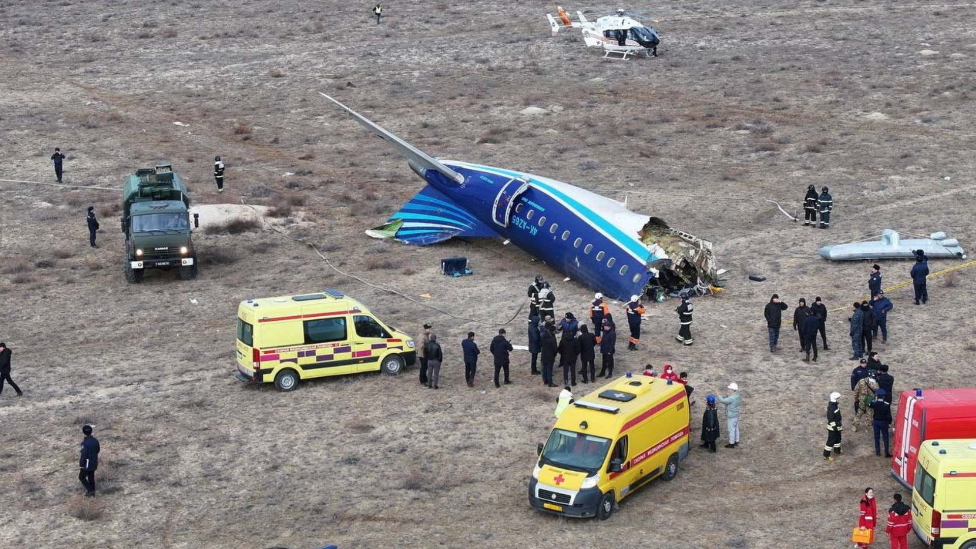 Se Estrella Avión en Kazajstán: Reportan Varios Muertos y Heridos