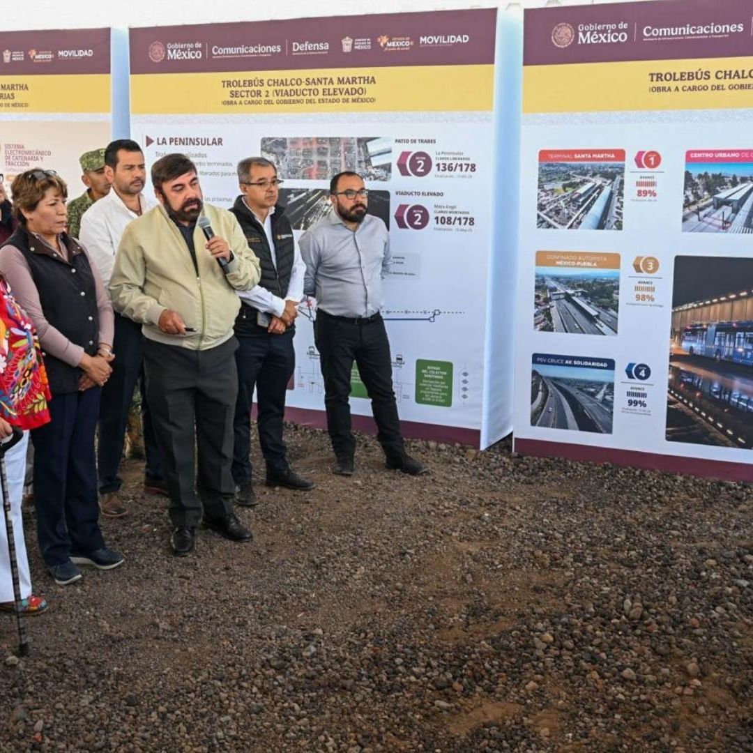 Ya hay fecha de inauguración para Trolebús Chalco-Santa Martha en 2025