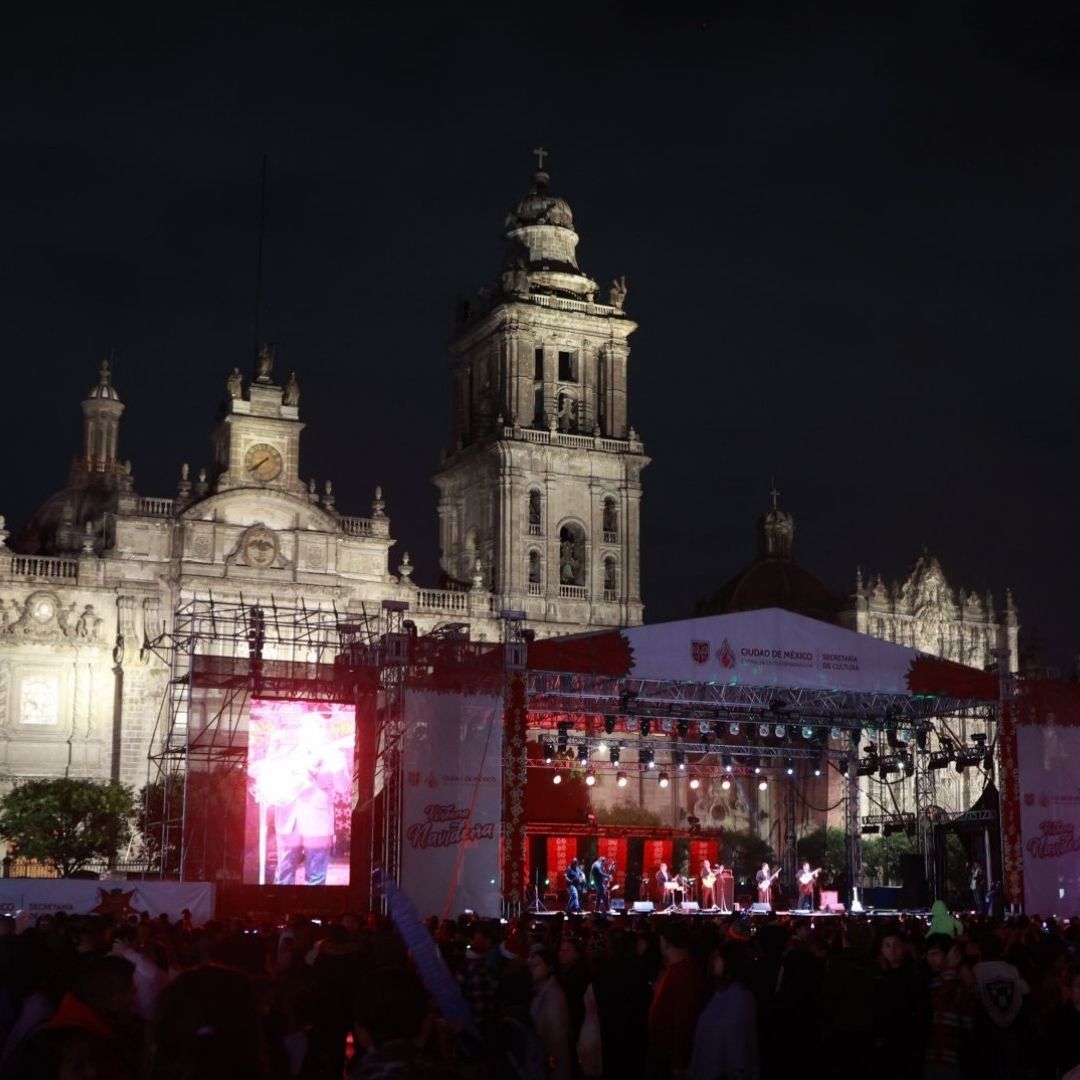 Quién va a estar en el Zócalo CDMX hoy 27 de diciembre 2024 artistas y horario de conciertos